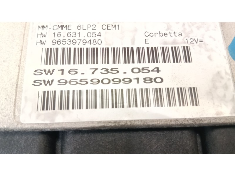 Recambio de centralita motor uce para citroën c4 i (lc_) 1.4 16v referencia OEM IAM 9659099180  