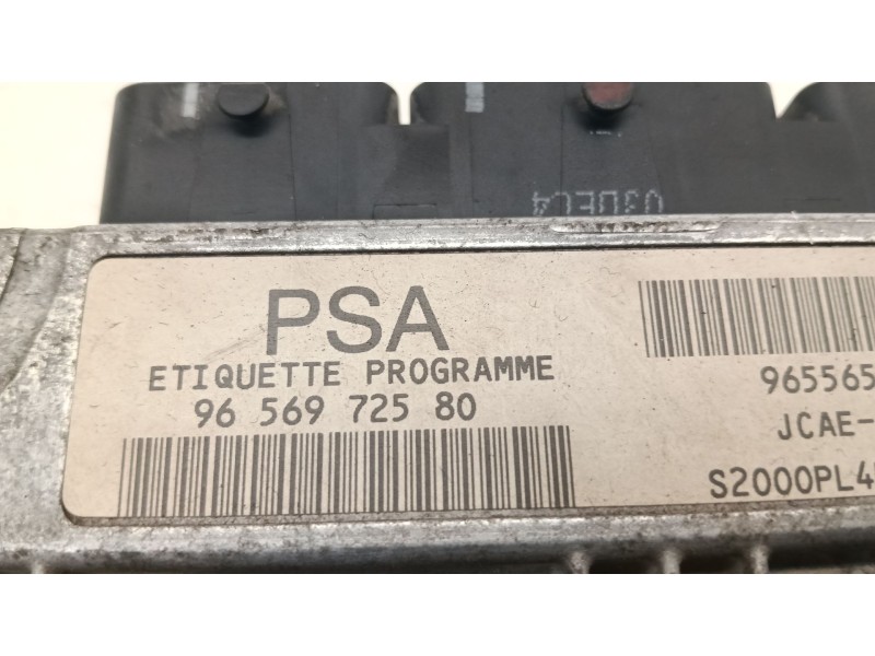 Recambio de centralita motor uce para peugeot 206 hatchback (2a/c) 1.4 i referencia OEM IAM 9656972580  
							
