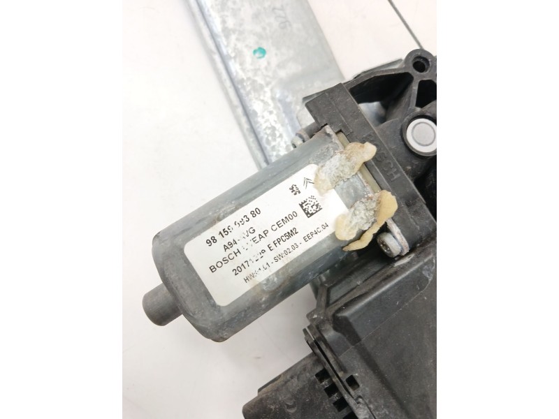 Recambio de elevalunas delantero izquierdo para peugeot 2008 i (cu_) 1.2 vti referencia OEM IAM 9815999380  
							