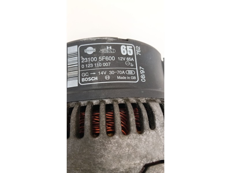 Recambio de alternador para nissan micra ii (k11) 1.0 i 16v referencia OEM IAM 231005F600  