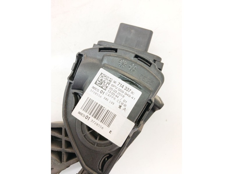Recambio de pedal acelerador para peugeot 2008 i (cu_) 1.2 vti referencia OEM IAM 9671433780  
							