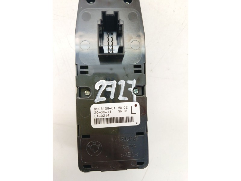 Recambio de mando elevalunas delantero izquierdo para bmw 1 (f20) 116 d referencia OEM IAM 920810901  
							