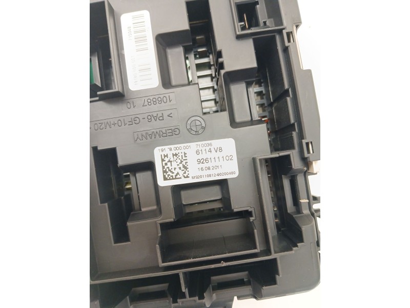 Recambio de caja reles / fusibles para bmw 1 (f20) 116 d referencia OEM IAM 926111102  