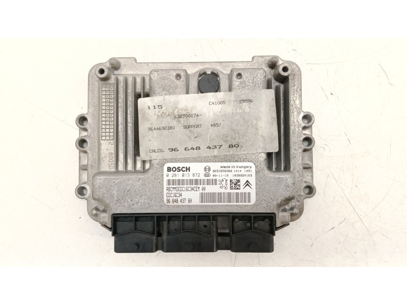 Recambio de centralita motor uce para citroën c4 i (lc_) 1.6 hdi referencia OEM IAM   
							