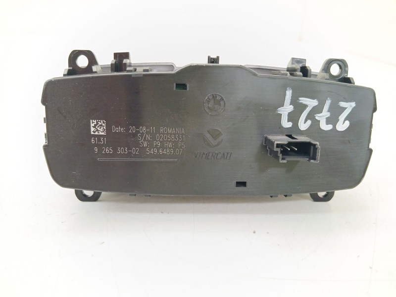 Recambio de mando luces para bmw 1 (f20) 116 d referencia OEM IAM 926530302  