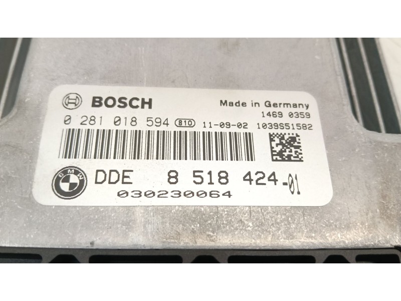 Recambio de centralita motor uce para bmw 1 (f20) 116 d referencia OEM IAM 8518424  