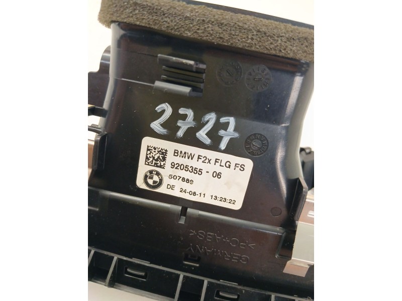 Recambio de rejilla aireadora para bmw 1 (f20) 116 d referencia OEM IAM 920535506  
							