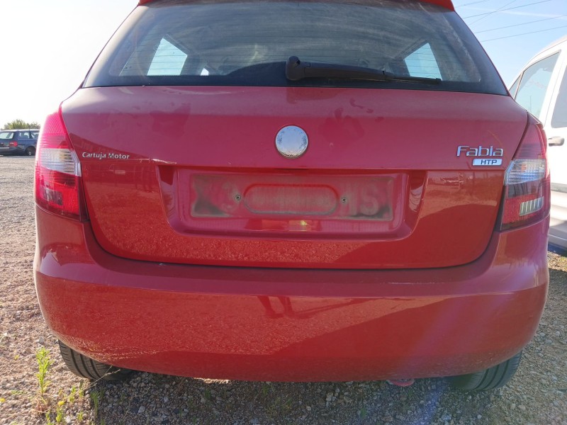Recambio de paragolpes trasero para skoda fabia ii (542) 1.2 referencia OEM IAM   