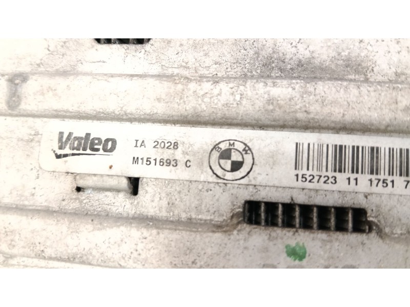 Recambio de intercooler para bmw 1 (f20) 116 d referencia OEM IAM M151693C  
