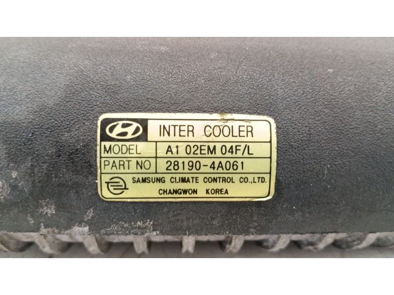 Recambio de intercooler para hyundai h-1 furgoneta (a1) 2.5 crdi referencia OEM IAM 281904A061  