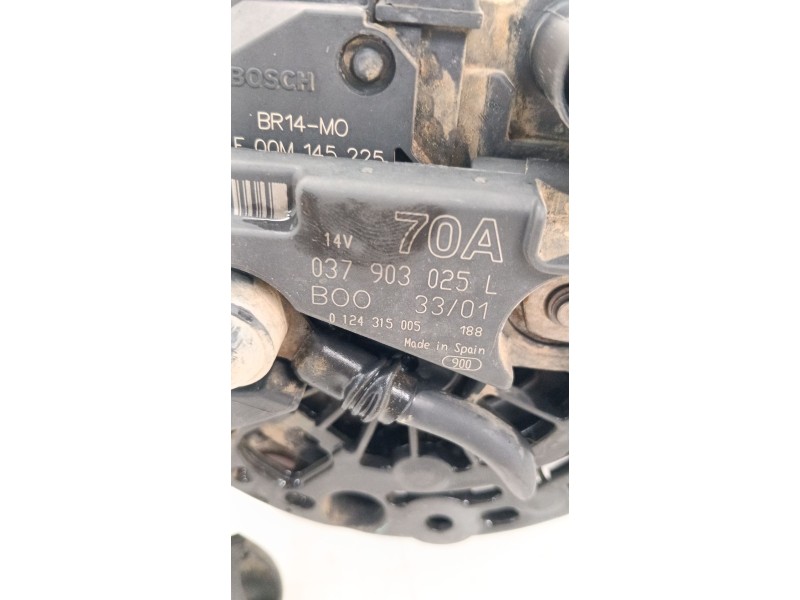 Recambio de alternador para seat ibiza ii (6k1) 1.4 i referencia OEM IAM 037903025L  