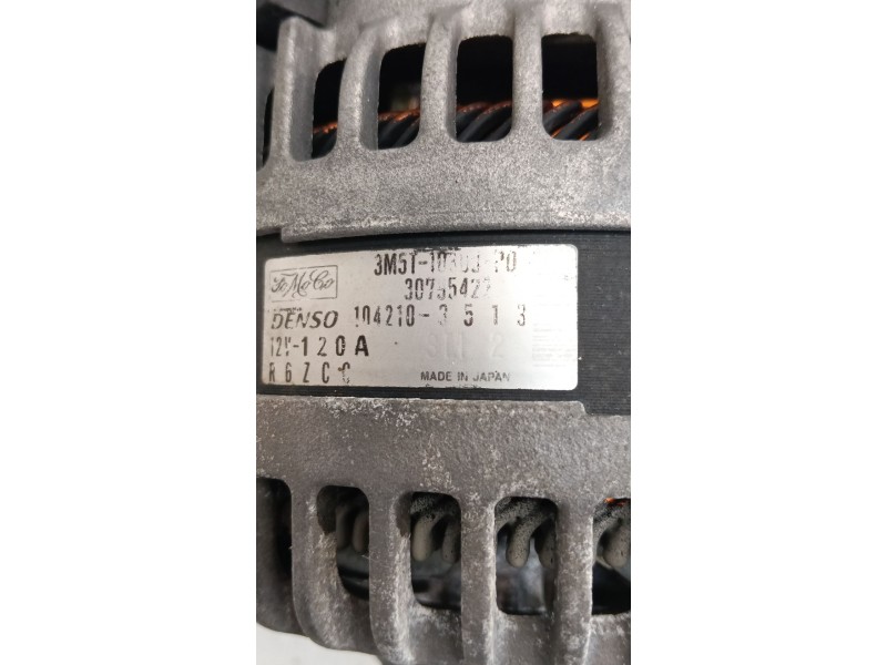 Recambio de alternador para ford fiesta v (jh_, jd_) 1.6 tdci referencia OEM IAM 3M5T10300PD  
							