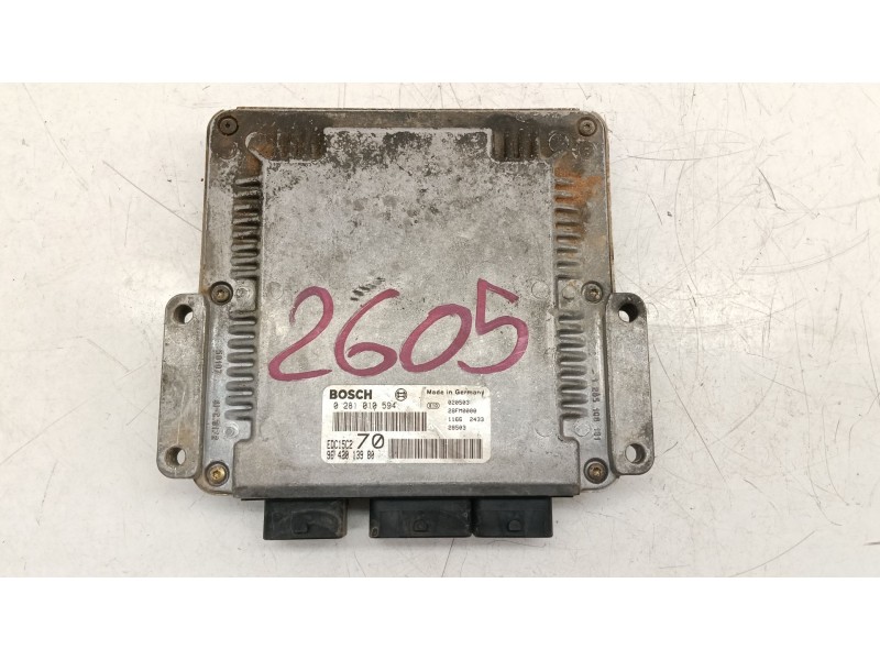 Recambio de centralita motor uce para peugeot 206 sw (2e/k) 2.0 hdi referencia OEM IAM 9642013980  
							