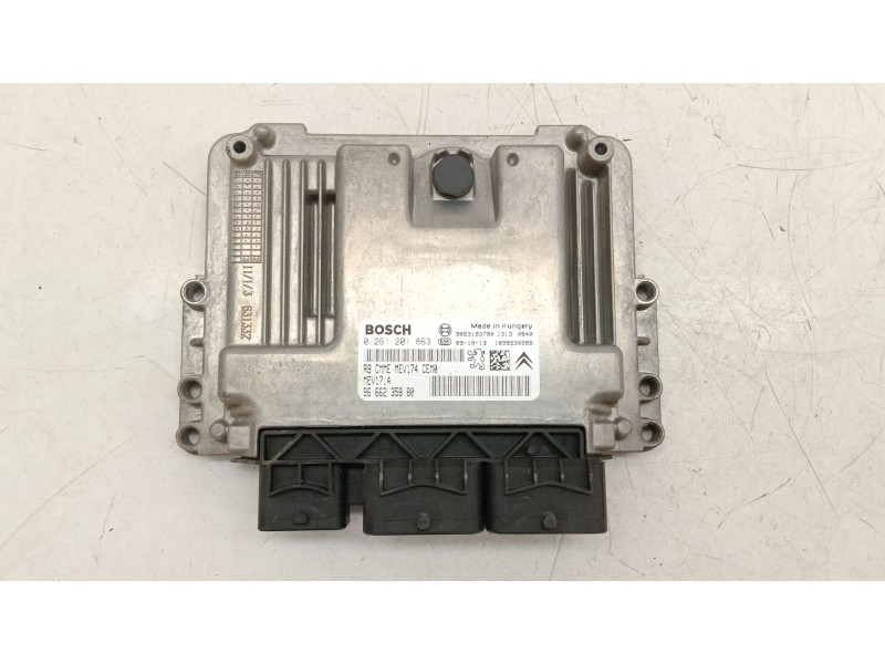 Recambio de centralita motor uce para peugeot 207/207+ (wa_, wc_) 1.4 16v referencia OEM IAM 9666235880  