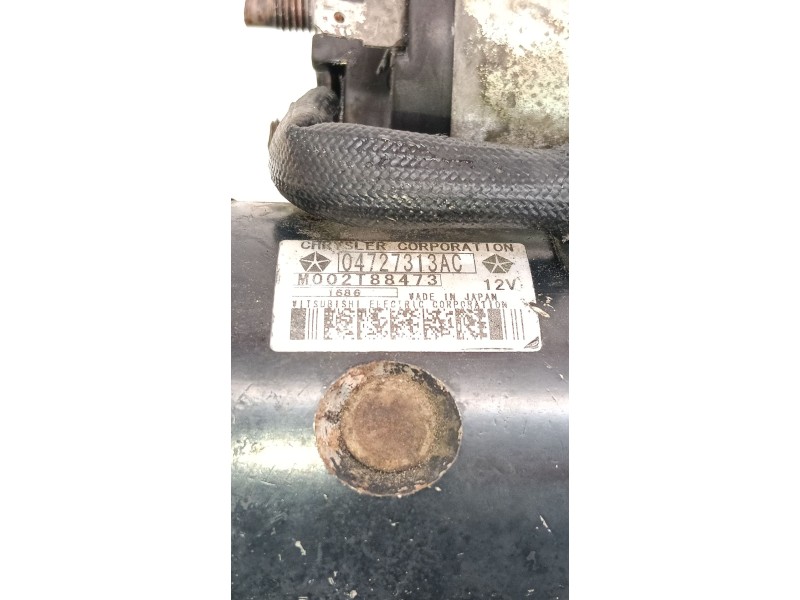 Recambio de motor arranque para chrysler voyager iv (rg, rs) 2.5 crd referencia OEM IAM  04727313AC 
							