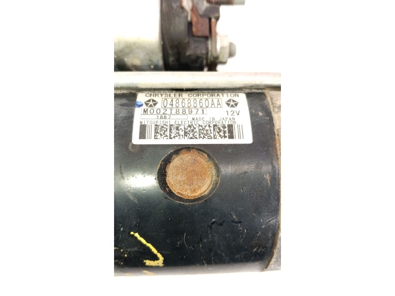 Recambio de motor arranque para chrysler voyager iv (rg, rs) 2.5 crd referencia OEM IAM 04868860AA  
							
