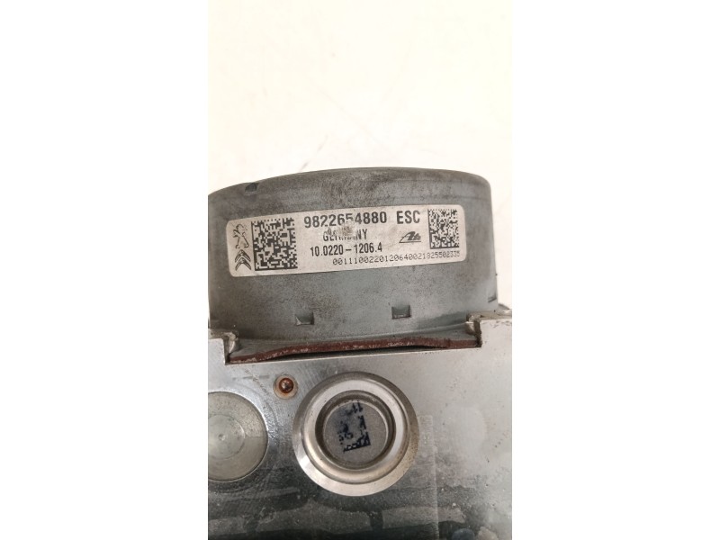 Recambio de abs para peugeot 208 i (ca_, cc_) 1.2 puretech 82 referencia OEM IAM 9822654880  