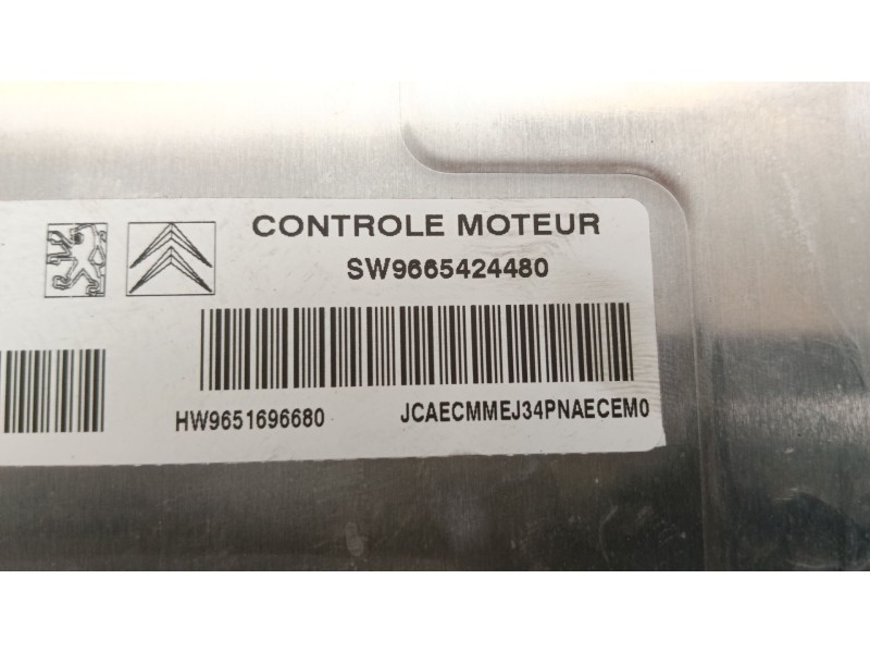 Recambio de centralita motor uce para peugeot 207/207+ (wa_, wc_) 1.4 referencia OEM IAM 9665424480  
							