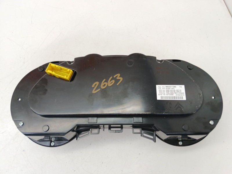 Recambio de cuadro instrumentos para peugeot 5008 (0u_, 0e_) 1.6 16v referencia OEM IAM 9804211280  