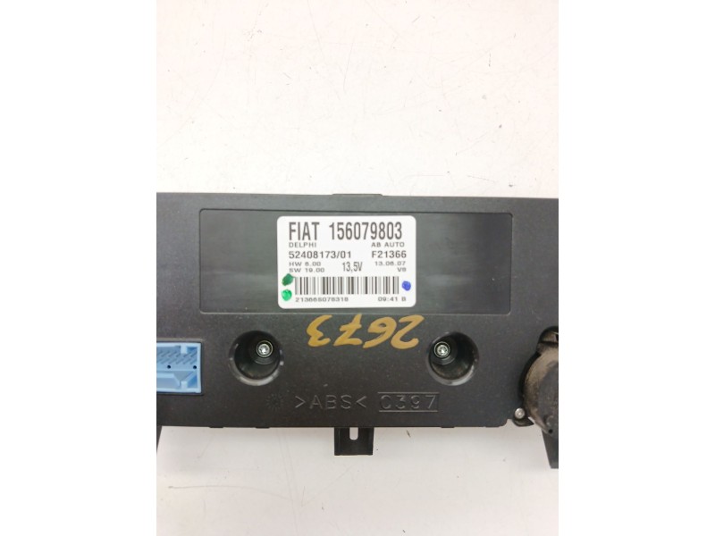 Recambio de mando climatizador para alfa romeo 159 (939_) 1.9 jtdm 8v (939axe1b) referencia OEM IAM 156079803  
							