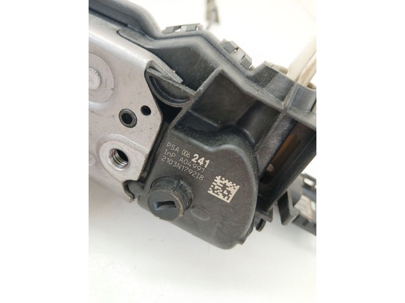 Recambio de cerradura puerta trasera derecha para peugeot 5008 (0u_, 0e_) 1.6 16v referencia OEM IAM 006241  