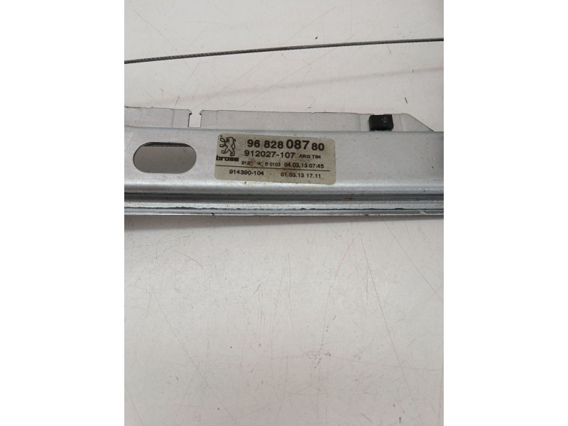 Recambio de elevalunas trasero izquierdo para peugeot 5008 (0u_, 0e_) 1.6 16v referencia OEM IAM 9682808780  
							