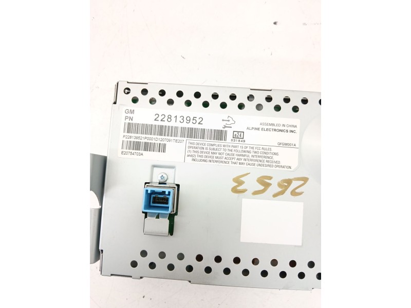 Recambio de pantalla multifuncion para opel ampera (r12) ev 150 referencia OEM IAM 22813952  
							