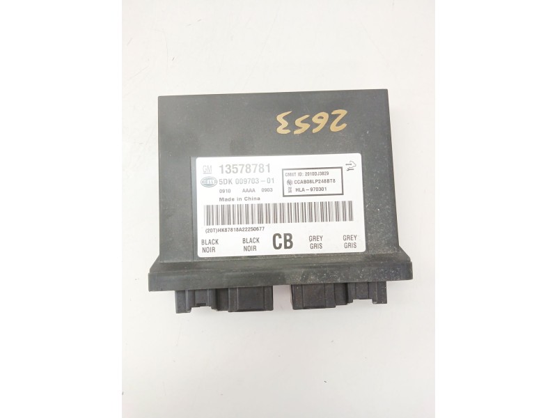 Recambio de modulo electronico para opel ampera (r12) ev 150 referencia OEM IAM 13578781  