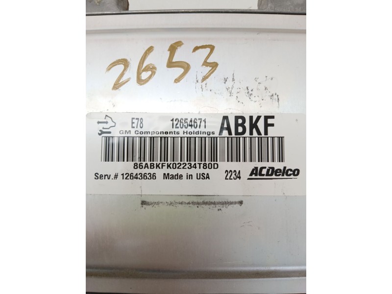 Recambio de centralita motor uce para opel ampera (r12) ev 150 referencia OEM IAM 12654671  
