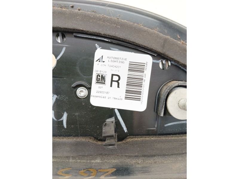 Recambio de piloto trasero derecho interior para opel ampera (r12) ev 150 referencia OEM IAM 22900157  