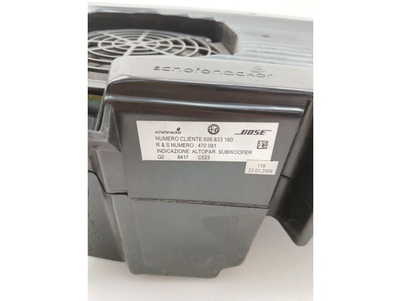 Recambio de no identificado para alfa romeo gt (937_) 1.9 jtd (937cxn1b) referencia OEM IAM 606833180  