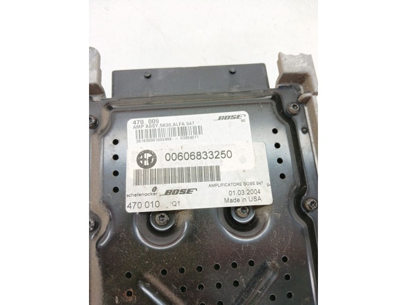 Recambio de modulo electronico para alfa romeo gt (937_) 1.9 jtd (937cxn1b) referencia OEM IAM 00606833250  