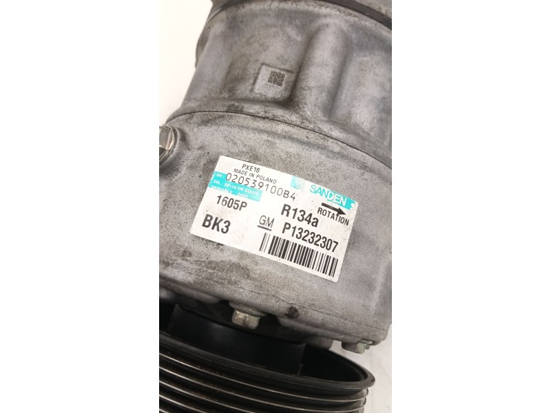 Recambio de compresor aire acondicionado para opel insignia a (g09) 2.0 cdti (68) referencia OEM IAM 020539100B4  