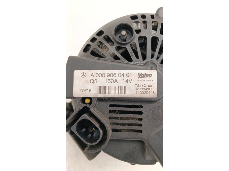 Recambio de alternador para mercedes-benz clase c (w204) c 200 cdi (204.001) referencia OEM IAM A0009060401  