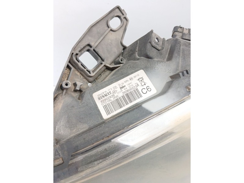 Recambio de faro izquierdo para renault scénic iii (jz0/1_) 1.5 dci referencia OEM IAM 89902926  
							