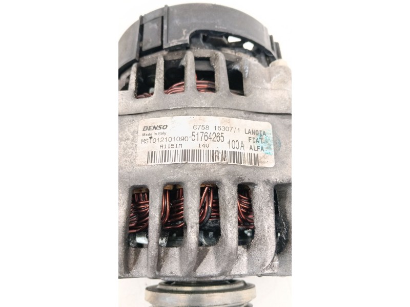 Recambio de alternador para alfa romeo 159 (939_) 1.9 jtdm 8v (939axe1b) referencia OEM IAM 51764265  