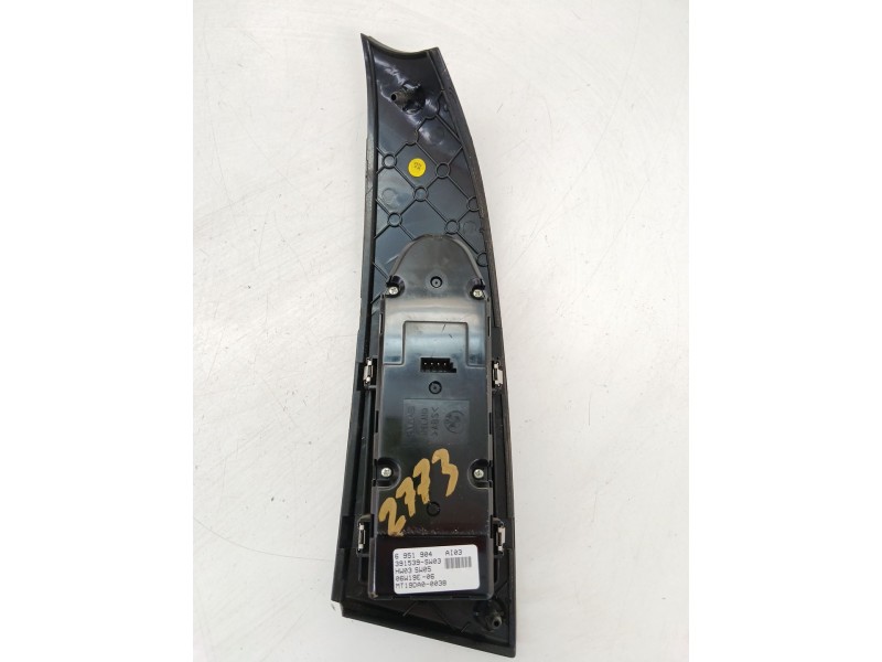 Recambio de mando elevalunas delantero izquierdo para bmw 5 (e60) 525 d referencia OEM IAM 6951904  
							