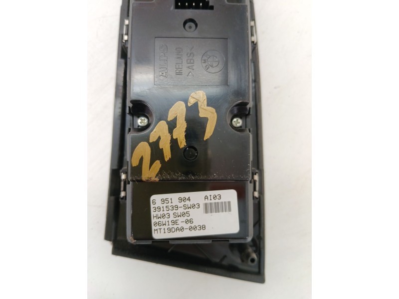 Recambio de mando elevalunas delantero izquierdo para bmw 5 (e60) 525 d referencia OEM IAM 6951904  