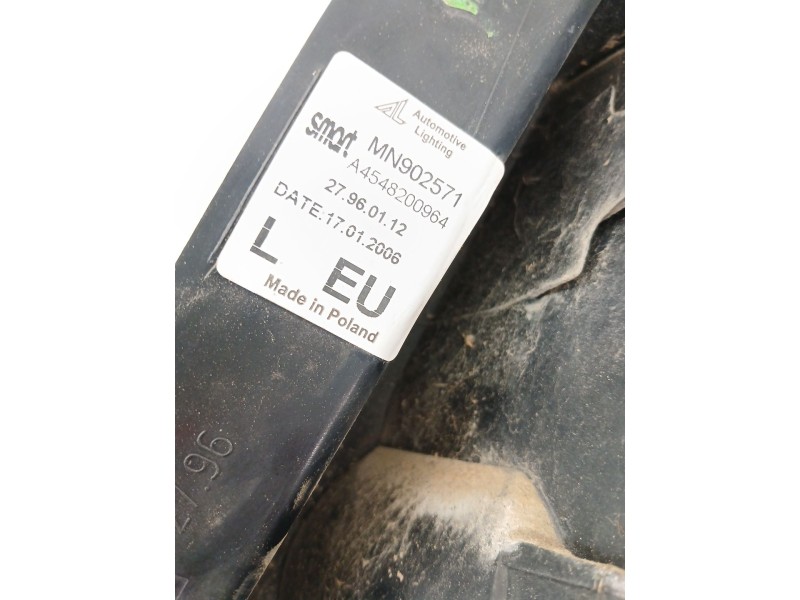 Recambio de piloto trasero izquierdo para smart forfour (454) 1.1 (454.033) referencia OEM IAM A4548200964  
							