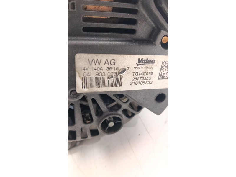Recambio de alternador para seat ateca (kh7, khp) 1.6 tdi referencia OEM IAM 04L903023L  
							