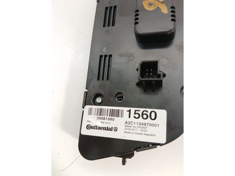 Recambio de mando climatizador para opel mokka / mokka x (j13) 1.6 cdti (_76) referencia OEM IAM 39081560  