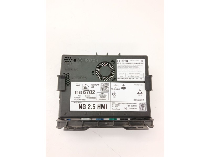 Recambio de sistema navegacion gps para opel mokka / mokka x (j13) 1.6 cdti (_76) referencia OEM IAM 84156702  