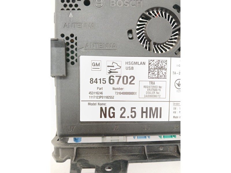 Recambio de sistema navegacion gps para opel mokka / mokka x (j13) 1.6 cdti (_76) referencia OEM IAM 84156702  