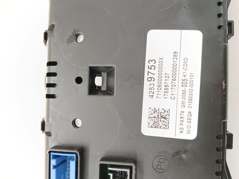 Recambio de cuadro instrumentos para opel mokka / mokka x (j13) 1.6 cdti (_76) referencia OEM IAM 42539753  