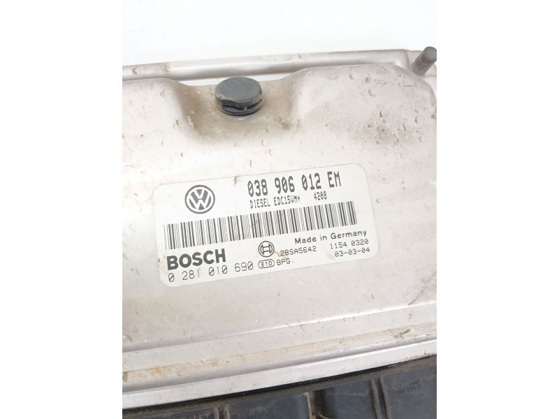 Recambio de centralita motor uce para seat ibiza iii (6l1) 1.9 sdi referencia OEM IAM 038906012  