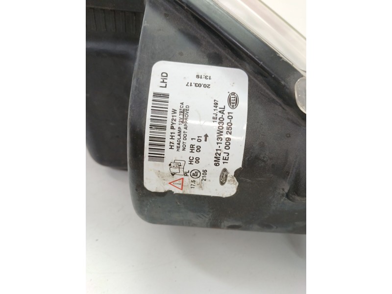Recambio de faro izquierdo para ford s-max (wa6) 2.0 tdci referencia OEM IAM 6M2113W030AL  
							