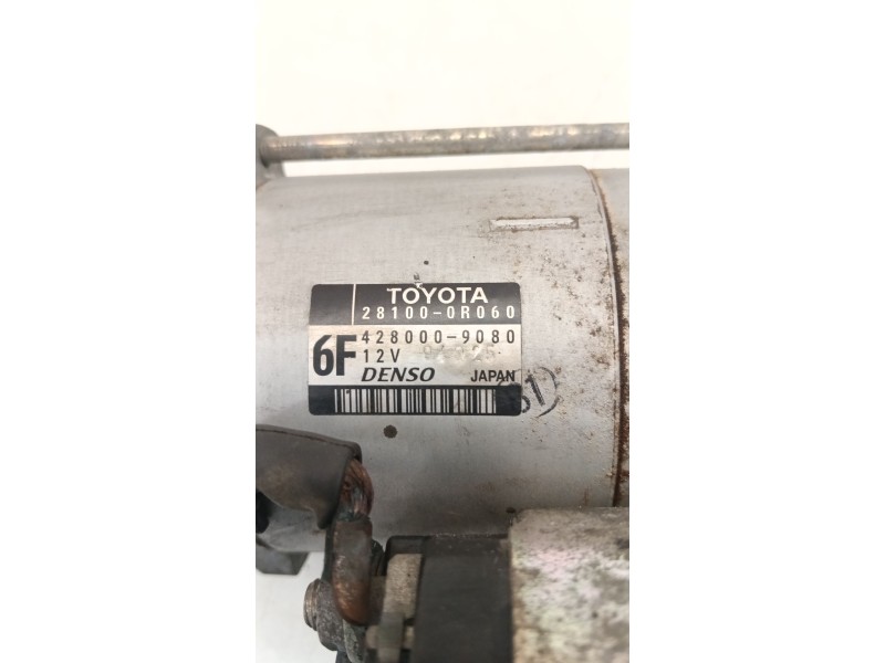 Recambio de motor arranque para toyota auris (_e18_) 2.0 d-4d (ade186_) referencia OEM IAM 281000R060  