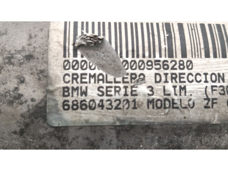 Recambio de cremallera direccion para bmw 1 (f20) 116 d referencia OEM IAM 686043201 7806466 