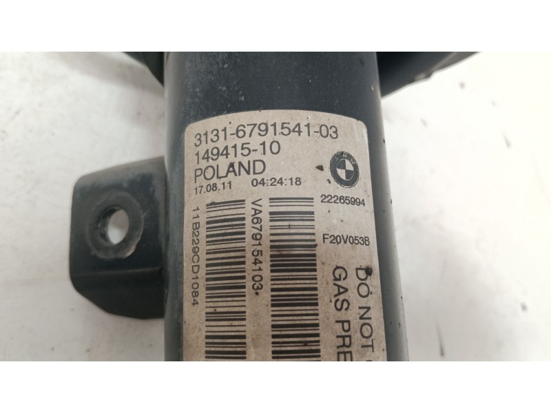 Recambio de amortiguador delantero izquierdo para bmw 1 (f20) 116 d referencia OEM IAM 3131679154103  