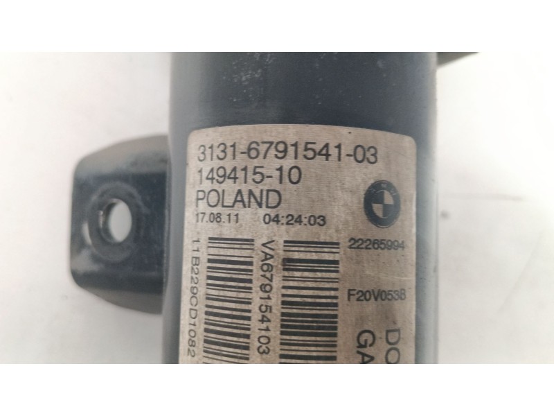 Recambio de amortiguador delantero derecho para bmw 1 (f20) 116 d referencia OEM IAM 3131679154103  